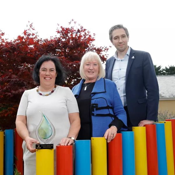 Elaine Brennan, Jane McKenna, Minister Simon Harris