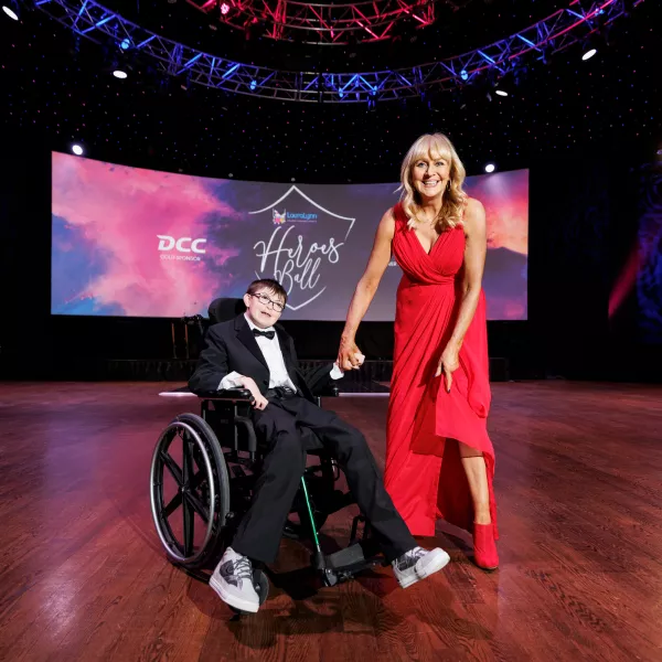 Sean Barnes and Miriam O'Callaghan Heroes Ball Launch 2023