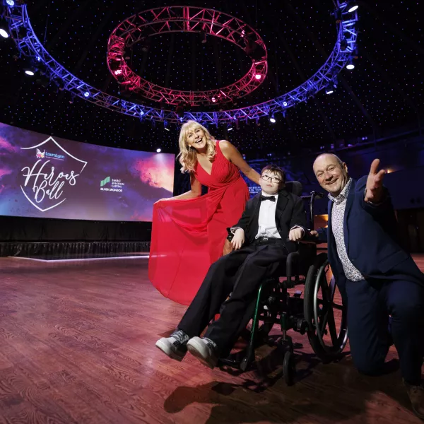 Miriam, Alan and Sean - Heroes Ball Launch 2023