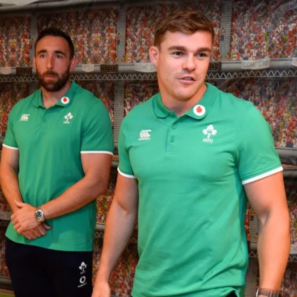 IRFU Rugby players visit LauraLynn