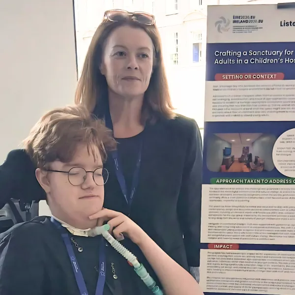 Rian's Voice Heard at EU Presidency Conference