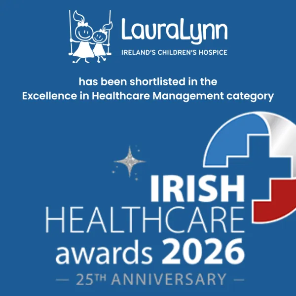 LauraLynn Shortlisted for Healthcare Award