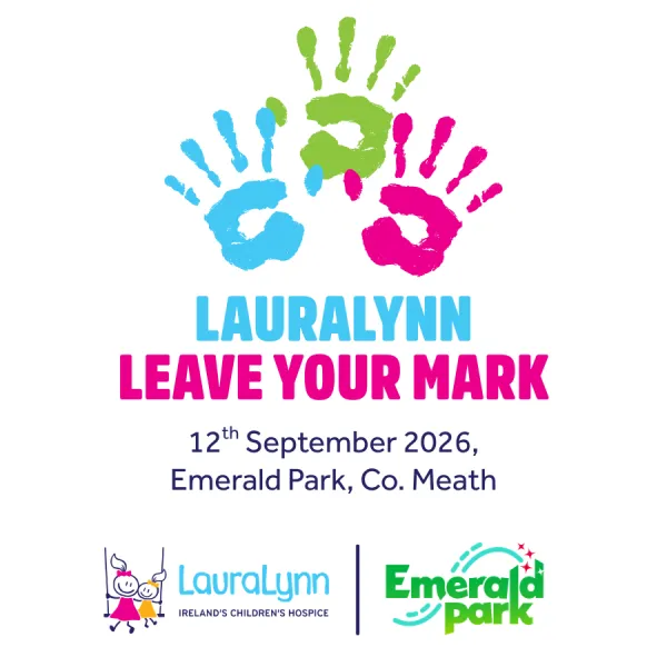 Banner web news item LauraLynn Leave Your Mark Day at Emerald Park