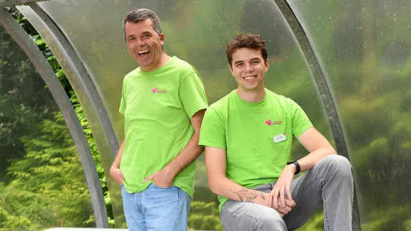 LauraLynn volunteers (and father & son) Ian and Ben Rattray