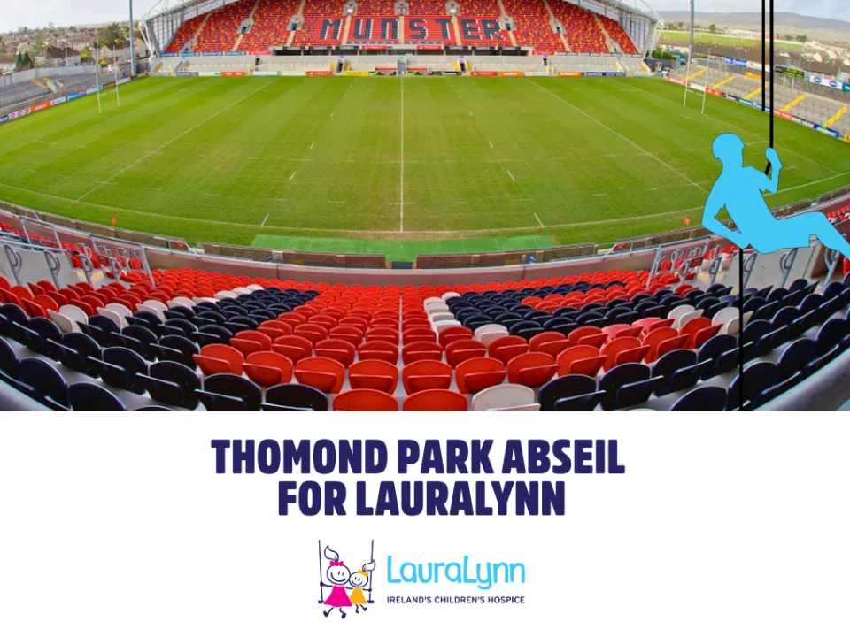Thomond Park Abseil 2025 for LauraLynn