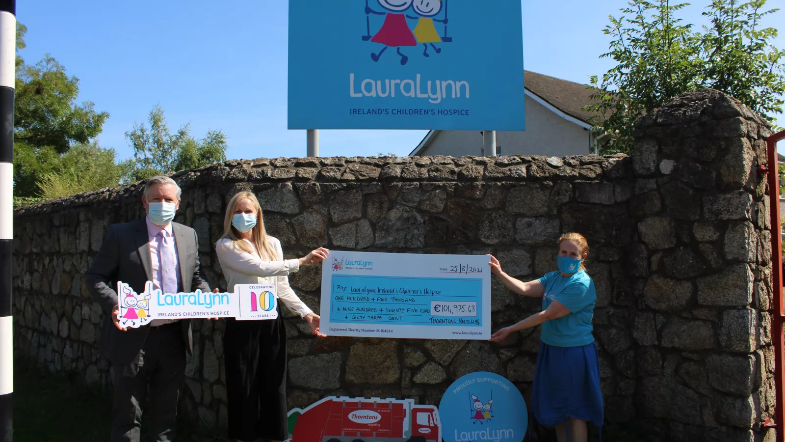 Thorntons Recycling and LauraLynn