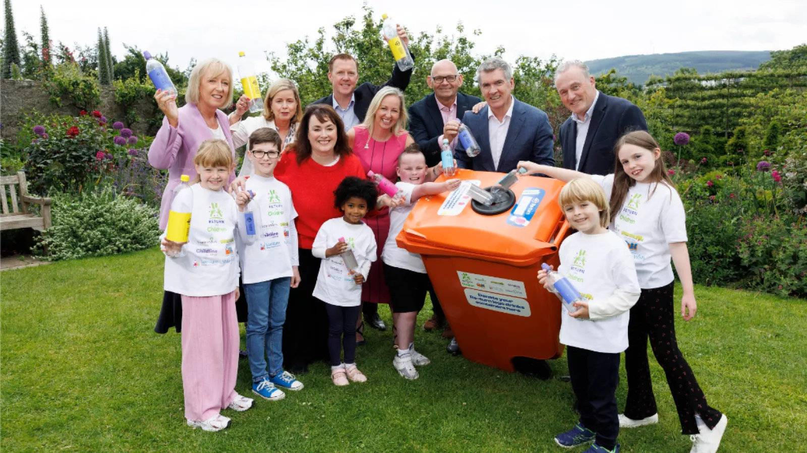 Re-turn for Children charity initiative launch with LauraLynn and Irish children's charities