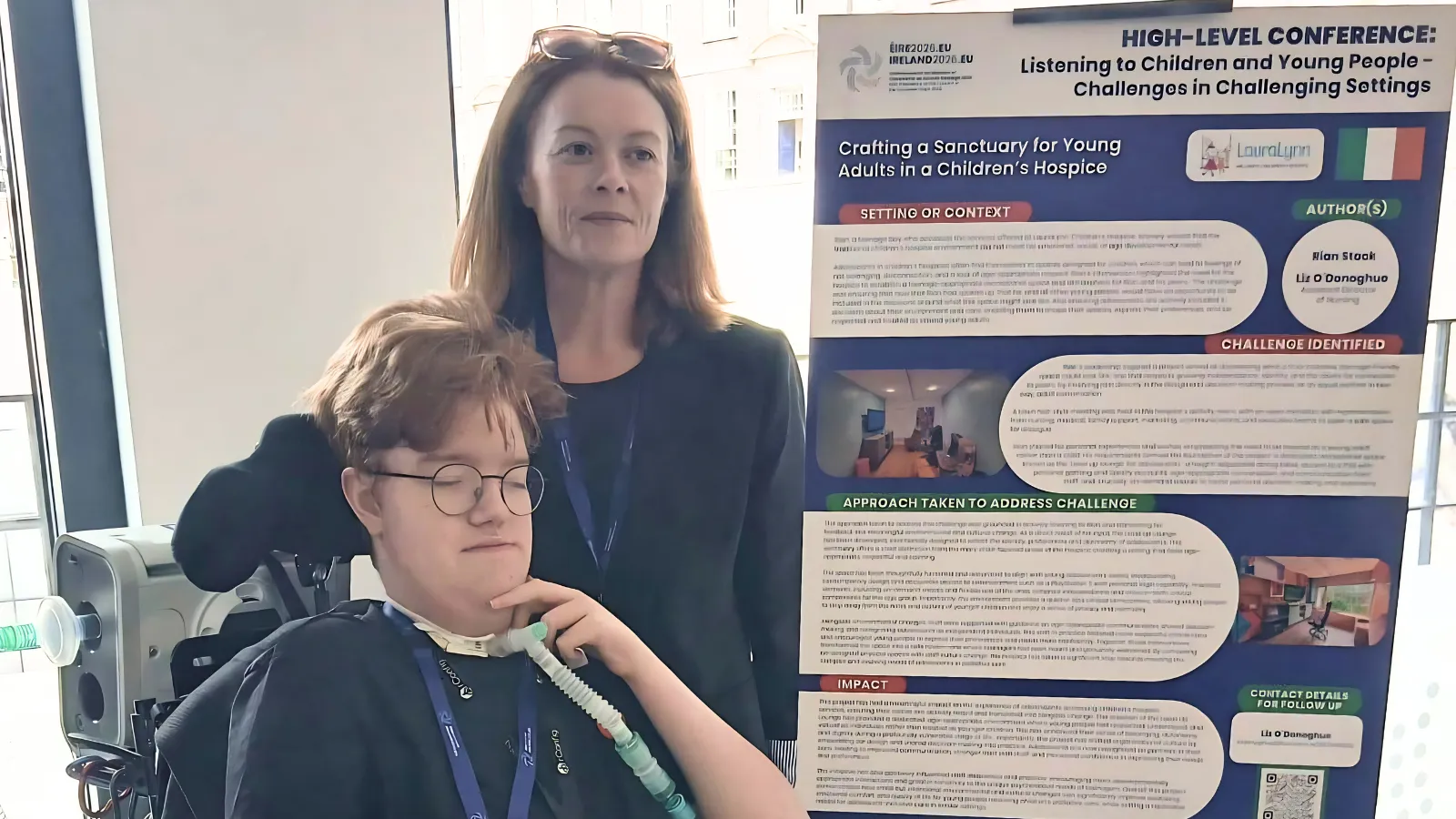 Rian's Voice Heard at EU Presidency Conference