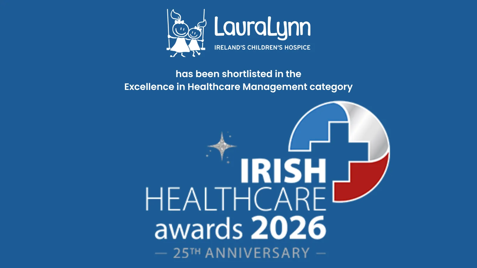 LauraLynn Shortlisted for Healthcare Award