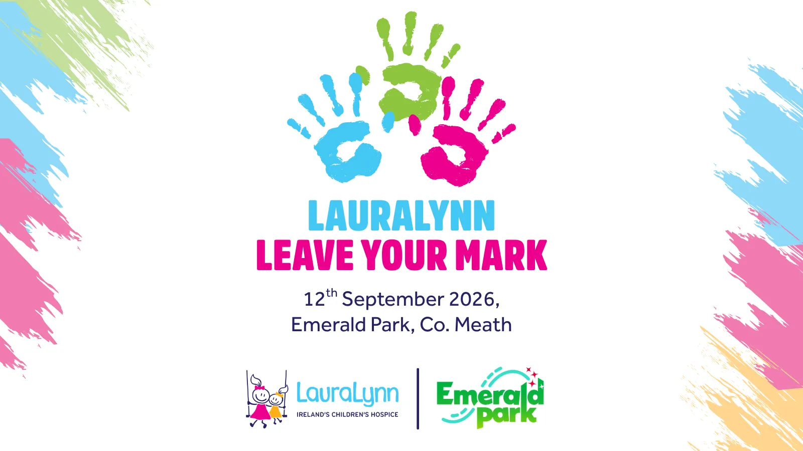 Banner web news item LauraLynn Leave Your Mark Day at Emerald Park