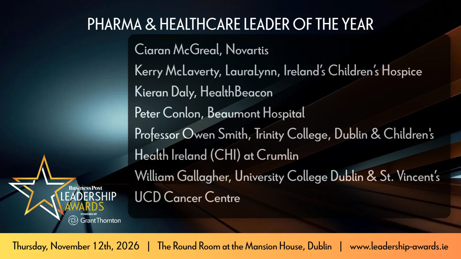 Pharma & Health care leader of the year